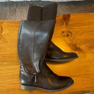 Rampage Girls, brown riding boots, size 5